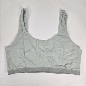 Allbirds Light Gray Peppercorn Sports Bra CL 40/42